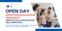 OPEN DAY ORTOTTICO/OCULISTICO PEDIATRICO DEDICATO ALLA PREVENZIONE DELL’AMBPLIOPIA