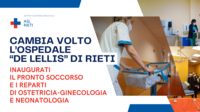 CAMBIA VOLTO L’OSPEDALE “DE LELLIS” DI RIETI