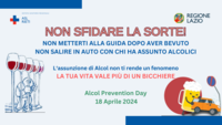 18 APRILE 2024 : ALCOL PREVENTION DAY