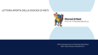 LETTERA APERTA DELLA DIOCESI DI RIETI AI MEDICI, INFERMIERI, PERSONALE SANITARIO E VOLONTARI DELLE ASSOCIAZIONI