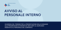AVVISO AL PERSONALE INTERNO